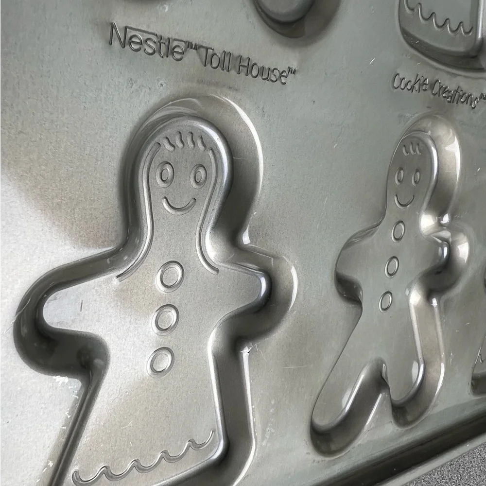 Vintage‎ EKCO Nestle Tollhouse Baker’s Secret Gingerbread Cookie Baking Tray